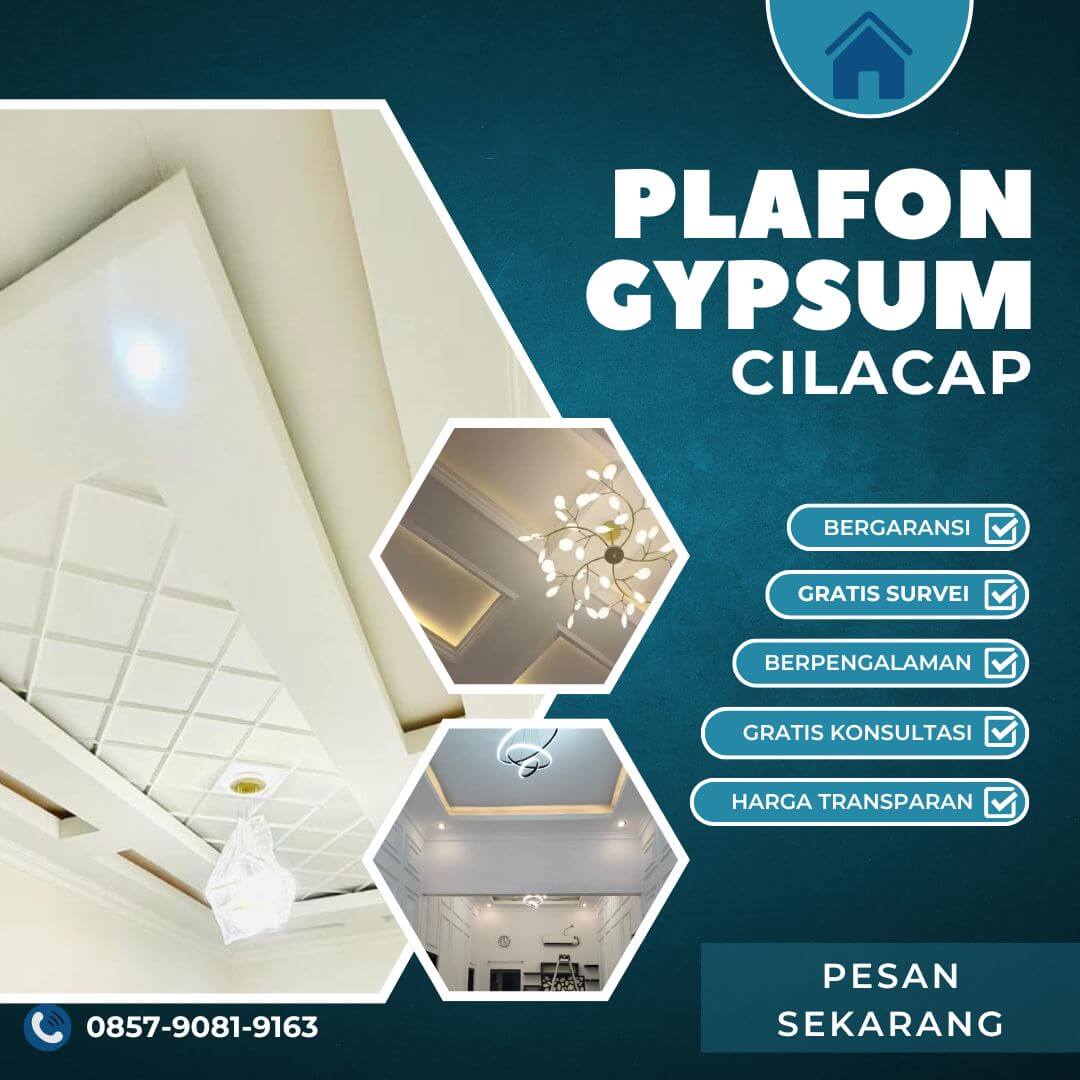 Plafon Gypsum Cilacap: Solusi Modern untuk Ruang Anda